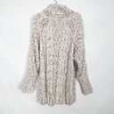 The Moon  & Madison Textured Speckled Turtleneck Chunky Sweater Size Small Photo 4