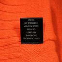 360 Cashmere  Sweater Womens XS Bright Orange 100% Cashmere Luxury Casual Preppy Photo 6