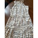 Rebecca Taylor  Snow Tiger Print Flare Dres size 4 Photo 6