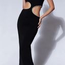 Meshki Maxi Black Dress Photo 0