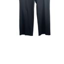 Talbots  Pants Women Size 10 Petite Black Wide Leg Stretch Classic Minimalistic Photo 8