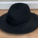 Gold Hinge Hinge 100% Wool Women's One Size Black Hat Photo 2