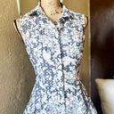 Betsey Johnson Betsy Johnson size 4 Blue And White Floral Dress Photo 2