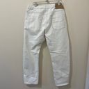 One Teaspoon  Shabbies Boyfriend Jeans in White Beauty Relaxed Fit Size S Photo 4