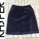 Kasper NWT!  Luxe A-Line Skirt Dark Plum Photo 2