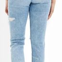 American Eagle Stretch Ripped Mom Jean High Rise 3369 Size 16 Photo 1