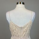 Adrianna Papell  Women's Formal Dress Size 6 Cream Beaded Lace and Chiffon Gown Photo 9