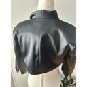 White House | Black Market  black cut out jacket size 0 Photo 4