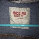 Mossimo Supply Co A Jean Jacket Sweater With A Hoodie Photo 3