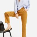 Everlane  Pants 0 Denim Straight Leg Cropped Jean Golden Brown Neutral Minimalist Photo 7