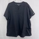 Butter Soft 5/$25  3X scrub top black Photo 0