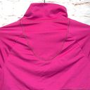 Roxy  Pullover reflective tabs thumbholes pink half zip collared lightweight S Photo 6