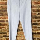 DKNY  Gray Flat Front Cropped Ankle Chino Dress Pants Women's Size 6 Photo 1