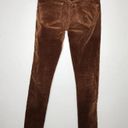 Citizens of Humanity Citizen of Humanity Avedon Low Rise Skinny Leg Suede in Brown Size 27 Photo 1