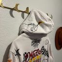 Varsity Market Unisex  Hand Drawn Oversized Sweatshirt Hoodie Small Photo 11