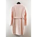 Max Mara  Wool Belted Long Trench Peacoat Baby Light Pink 8 Photo 13