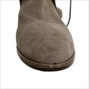 Stuart Weitzman  Kalahari Suede Wedge Booties Size 7.5 Tan Photo 4