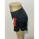 Good American  Women's The Running Short Moonlight Metallic Sparkle Black 0 XS Photo 6