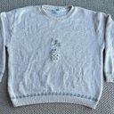 Northern Reflections  Vintage Bird House Long Sleeve Sweater Photo 0