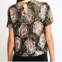 Endless Rose  Sequin and Mesh Floral Crop top Photo 3