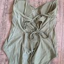 Aerie  Olive Green Full Coverage Strappy Back One Piece Photo 5