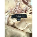 Lulus Dress Size Small Long Gown Formal Quiet Luxury Rose Gold Sequin Glamorous Photo 13