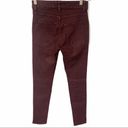 LF  Carmar Size 26 Burgundy Womens Skinny Jeans Photo 4