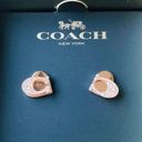 Coach  rose gold studs​​​​​​​ Photo 0