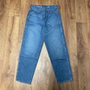 J.Crew  Womens Peggy 90s Mom Jeans Paperbag Light Wash Size 24W x 27L Blue Denim Photo 0