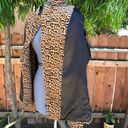 Good American  Leopard Print Blazer size 5 Photo 8