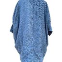 Feathers by Tolani Maja Velvet Burnout Kimono One Size Blue Size undefined Photo 1