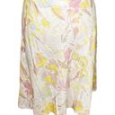 Ted Baker  Camily Cowl Front Satin Mini Dress Floral Cold Shoulder Size US 14 Photo 3