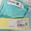 All In Motion  Women’s Athletic Racerback Tank Top Aqua Blue Size XXL NWT Photo 3