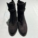 Polo  RALPH LAUREN BLACK Suede ankle boots Size 8.5 B34 Photo 4