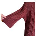 Coldwater Creek EUC Coldwater‎ Creek Cowl Neck Sweater burgundy XL (14/16) #366SP9 Photo 7