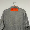 Colosseum University Of Miami Gray Orange Pullover Jacket Photo 5