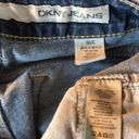 DKNY  JEANS SIZE 8 S/C BOOTCUT BLUE JEANS Photo 6