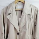 A New Day NWT  Women's Long Sleeve Belted Trench Coat Pockets Tan/Beige sz M Photo 12