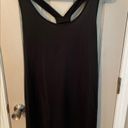 gilligan and o'malley Gilligan & O’Malley racer back black nightgown slip dress. Photo 2