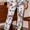 Lulus choose happy black tie dye sweats Photo 0