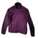 Eddie Bauer  Ascent Down jacket winter coat purple women's size small Photo 0