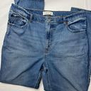 Abercrombie & Fitch The 90’s Slim Straight Ultra High Rise Waisted Denim Jeans Size 33/16 Short Photo 0