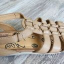 Baretraps  Strappy Renelle Gladiator Brown Leather Fisherman Sandals Womens 7.5M Photo 1