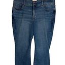 Lane Bryant  Blue High Rise Skinny Cotton Blend Denim Jeans Women Sz 18 Photo 0