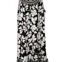 Karen Kane  Halter Beaded Floral Print Flouncy Shift Dress Brown Womens Medium Photo 0