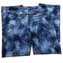 Lands'End New  Womens Tie Dye Blue Active Yoga Pants Medium Photo 3