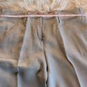 Guess  Jeans Gray Belted Linen Cropped Pants Size 26 Photo 5