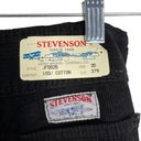 Krass&co Stevenson Overall . Black Corduroy Pull On Zipper Front Pants NWT Photo 2