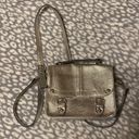 Bethany Mota  silver mini box purse Photo 0