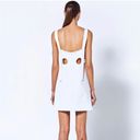 Alexis  Baring Cut Out Dress In Blanche White L Photo 2